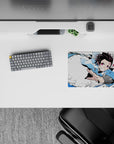 Demon Slayer Deskmat | Mousepad | Deskpad - Water Breathing Fury - AniChan