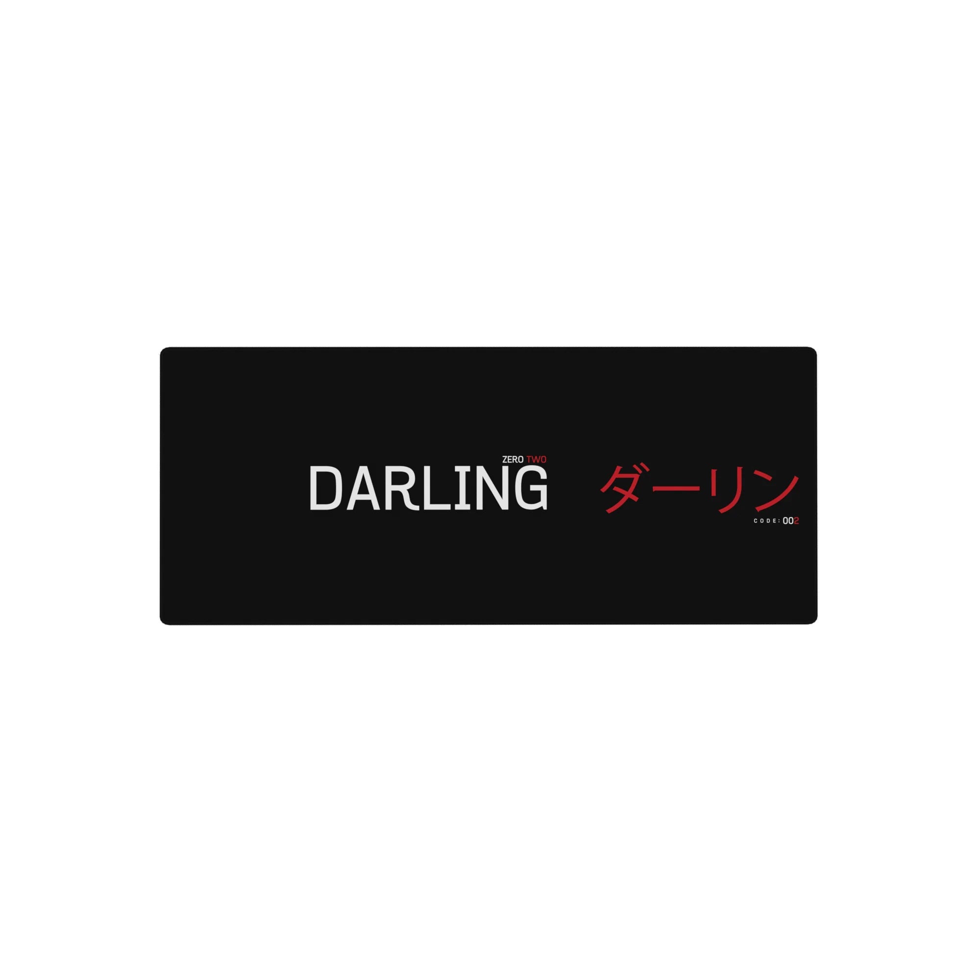 Darling In The Franxx - Anime Mouse Pad and Desk Pad - Darling Code: 002 - AniChan