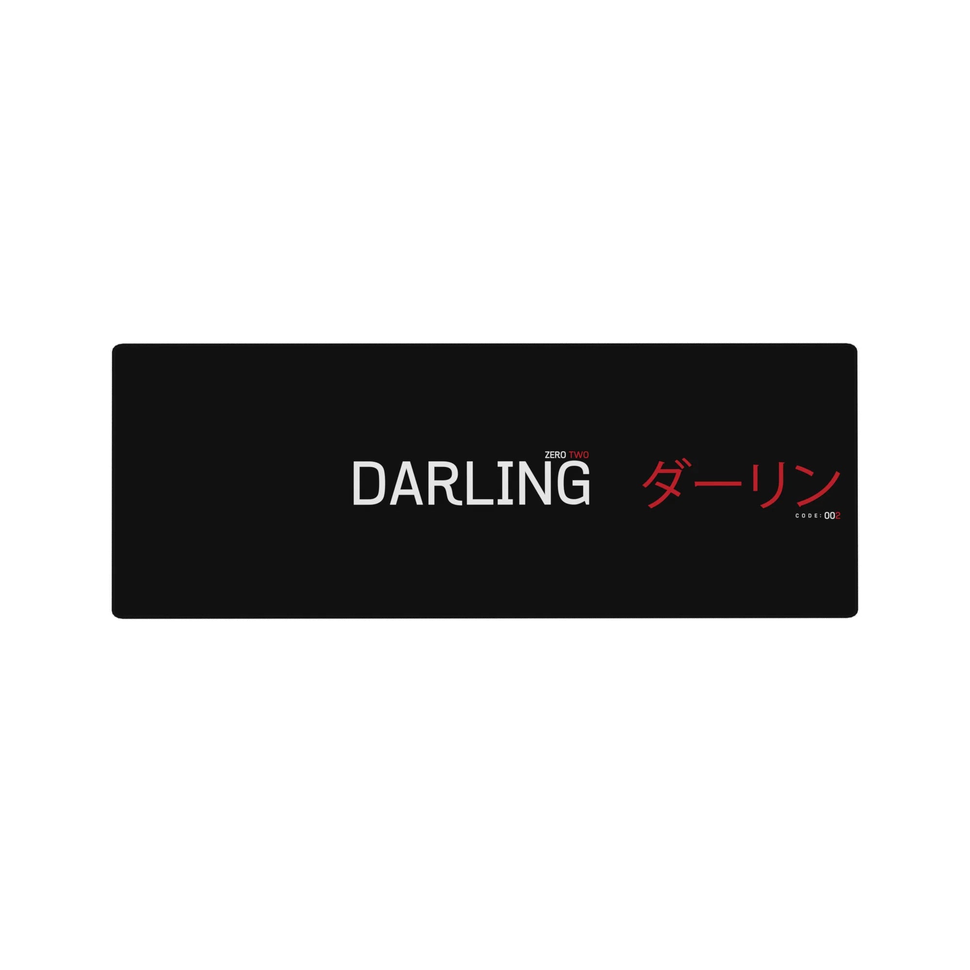 Darling In The Franxx - Anime Mouse Pad and Desk Pad - Darling Code: 002 - AniChan