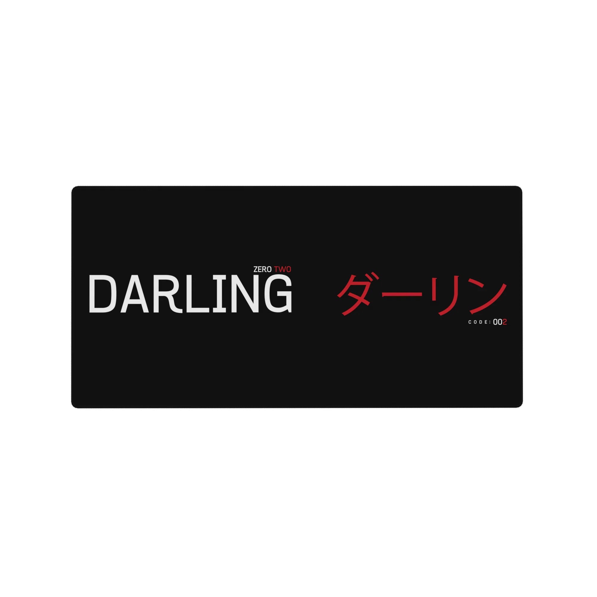 Darling In The Franxx - Anime Mouse Pad and Desk Pad - Darling Code: 002 - AniChan