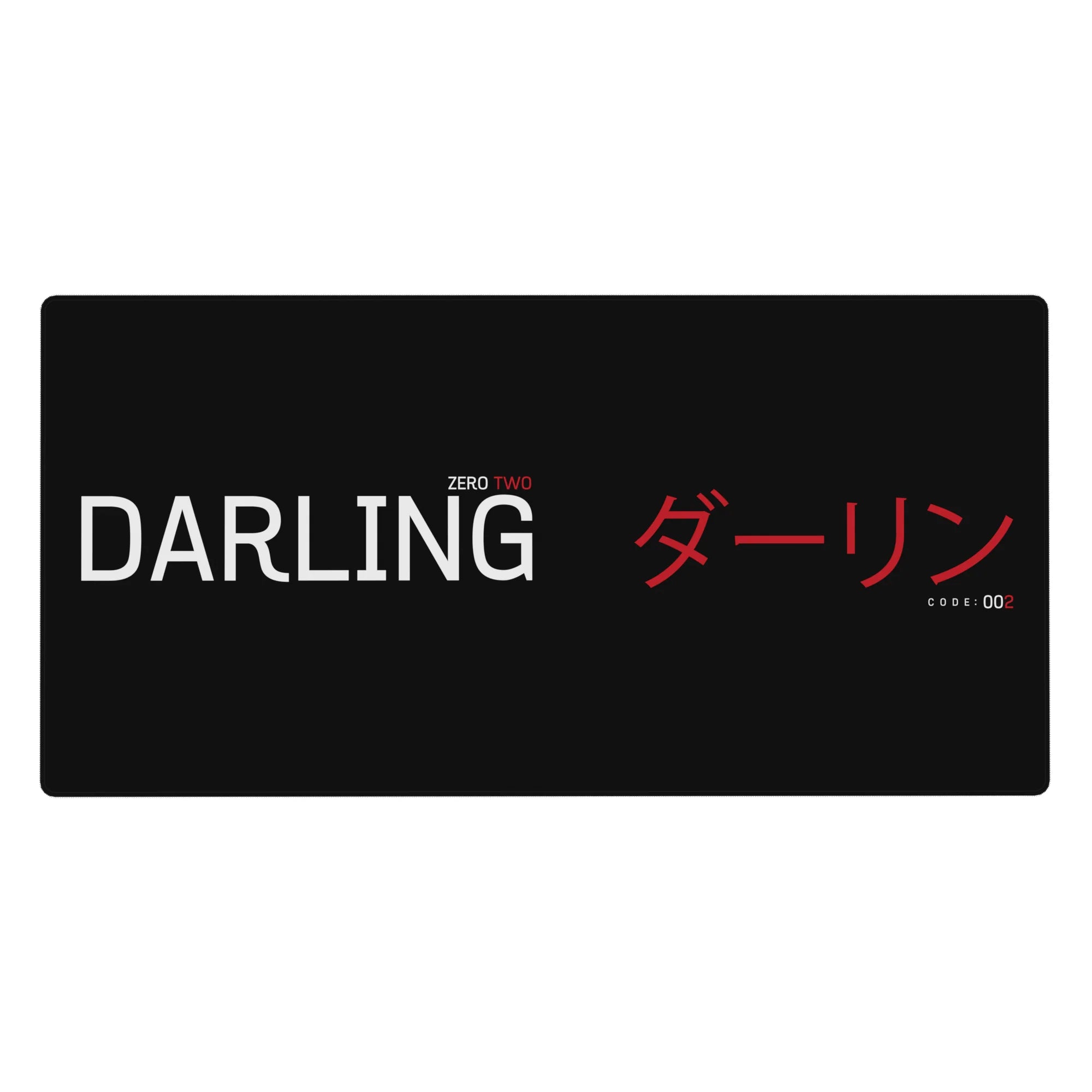 Darling In The Franxx - Anime Mouse Pad and Desk Pad - Darling Code: 002 - AniChan