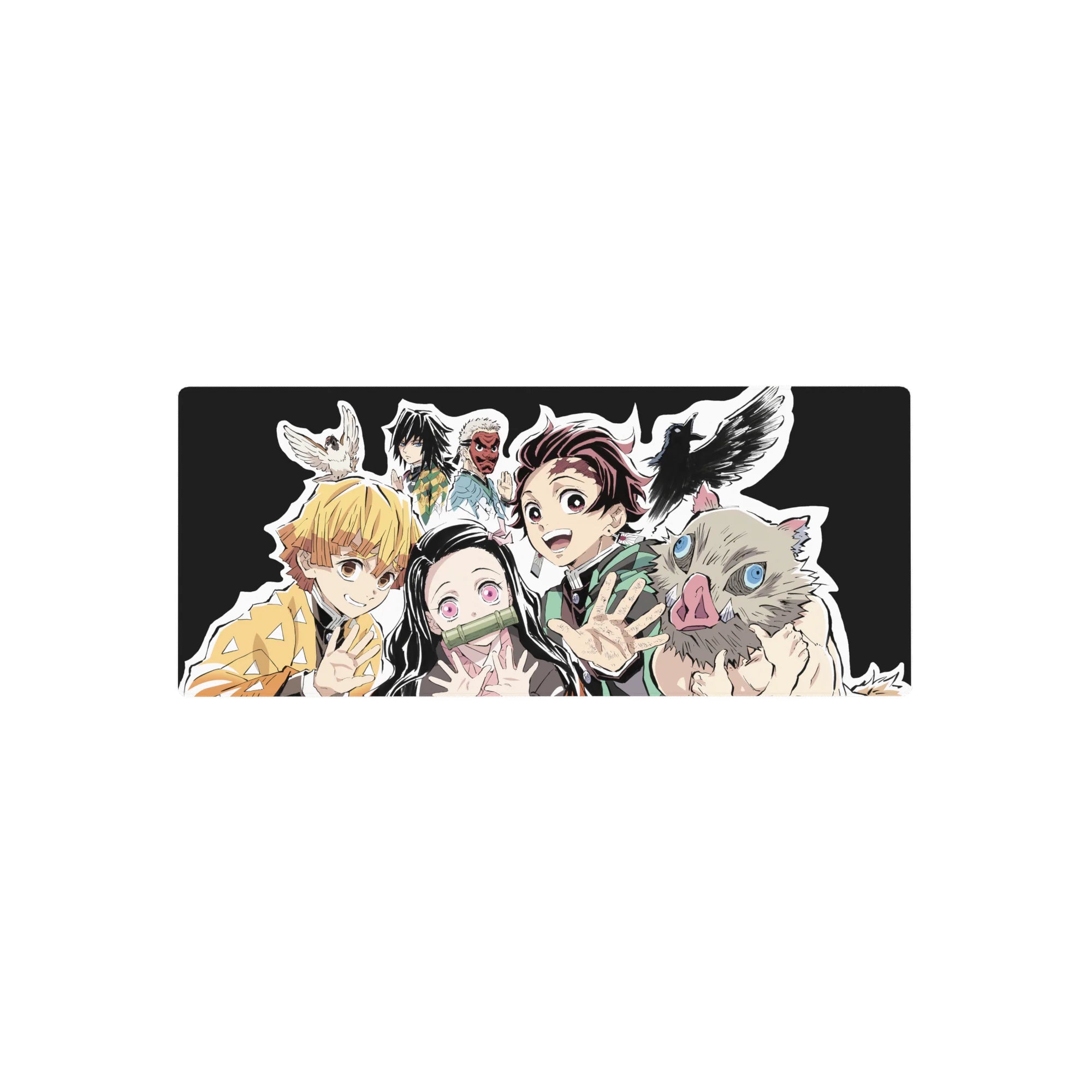 Demon Slayer Deskmat | Mousepad | Deskpad - Squad United - AniChan