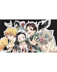 Demon Slayer Deskmat | Mousepad | Deskpad - Squad United - AniChan