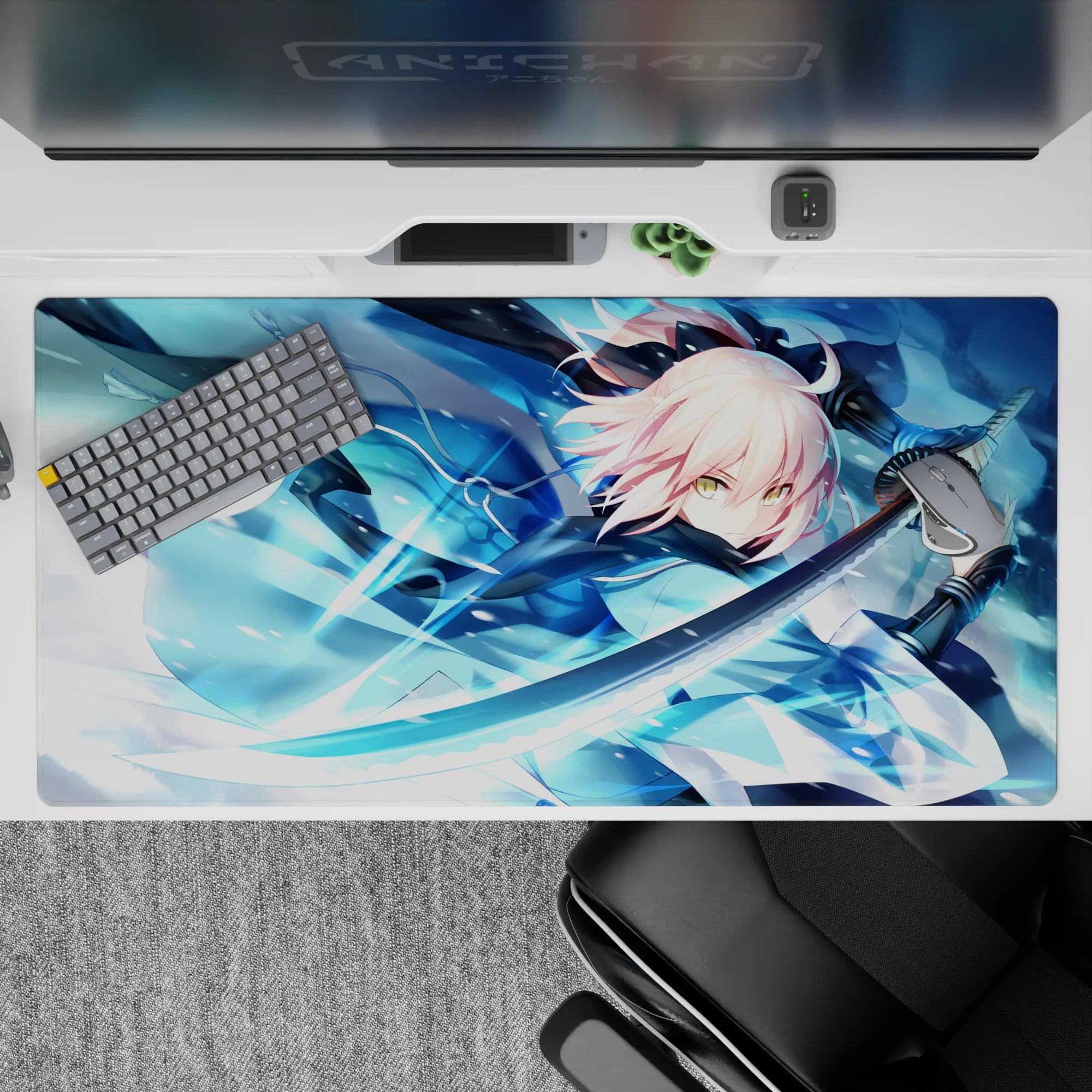 Fate Grand Order Deskmat | Mousepad | Deskpad - Blades of Wind - AniChan