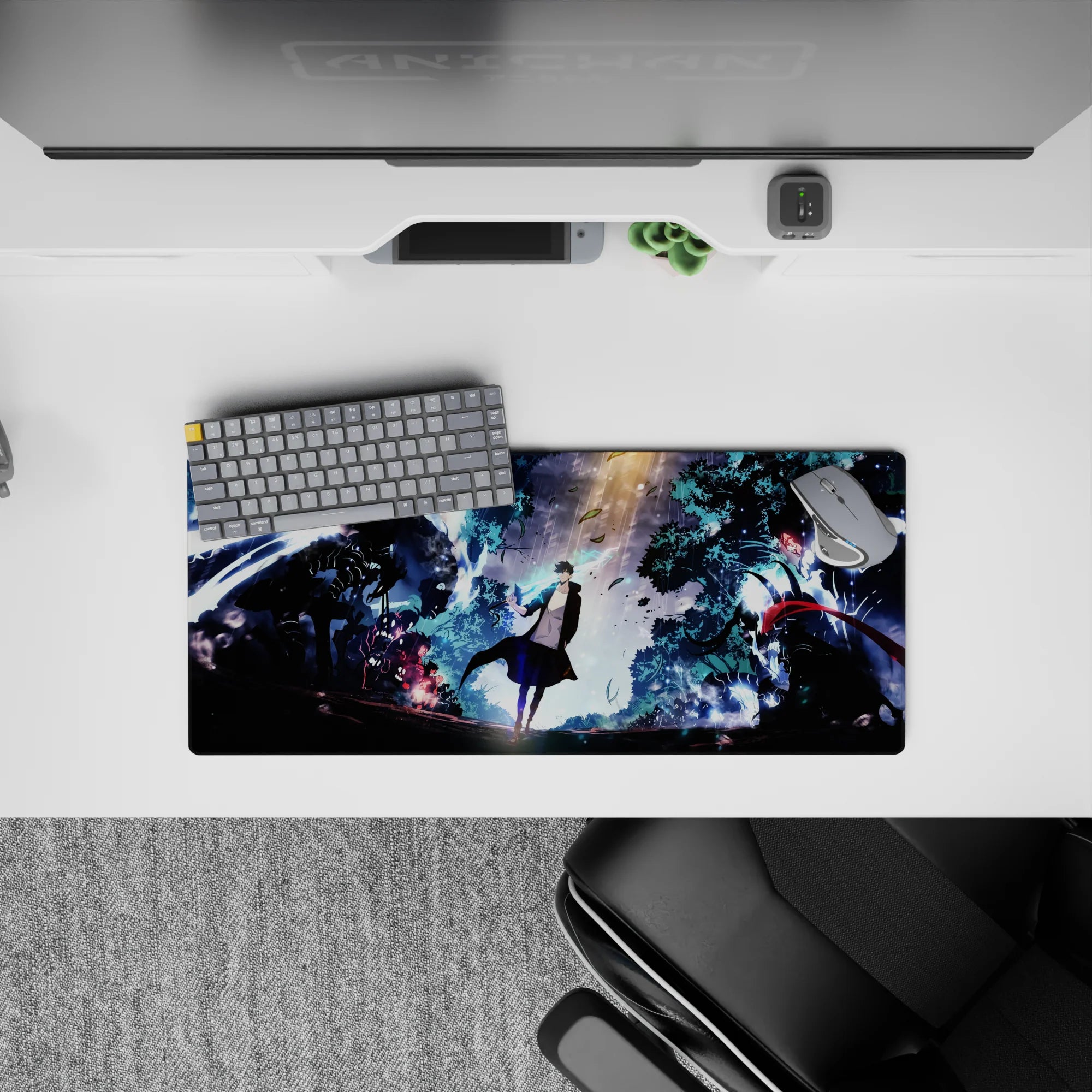 Solo Leveling Deskmat | Mousepad | Deskpad - Shadowed Light