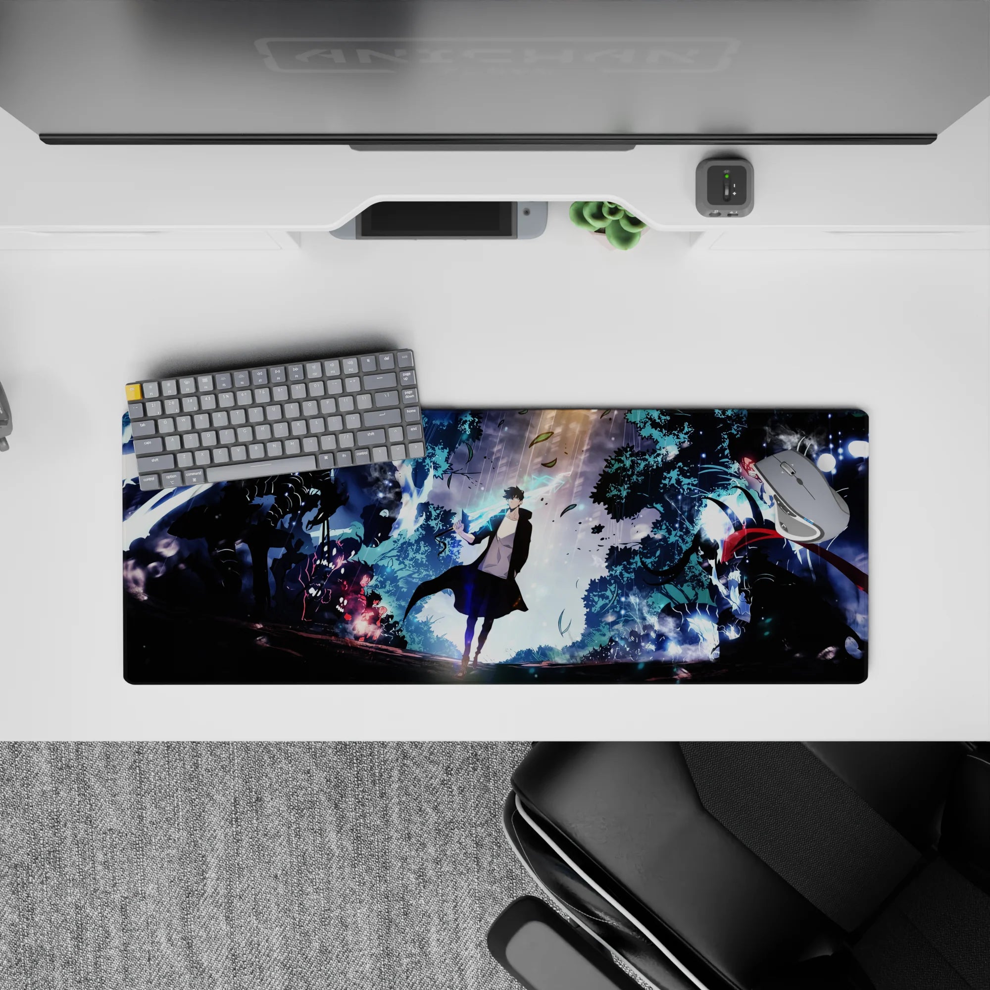 Solo Leveling Deskmat | Mousepad | Deskpad - Shadowed Light