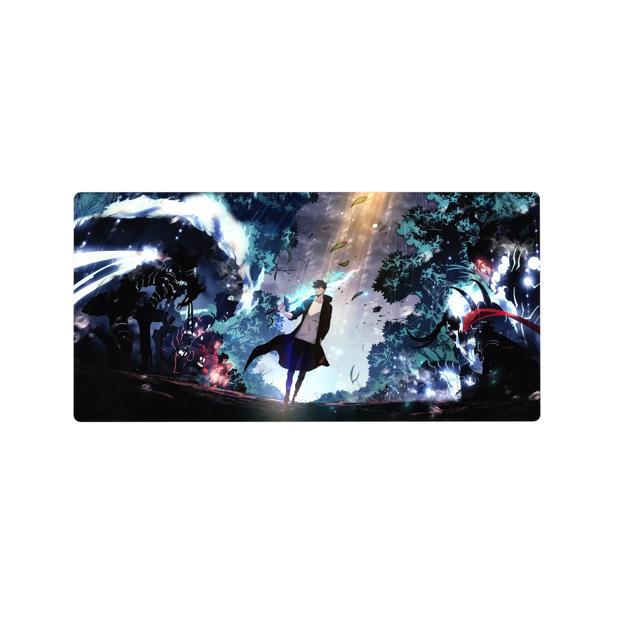 Solo Leveling Deskmat | Mousepad | Deskpad - Shadowed Light