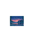 Fantasy Landscapes Deskmat | Mousepad | Deskpad - Tranquil Lakeside Sunset