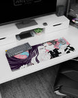 Demon Slayer Deskmat | Mousepad | Deskpad - Unbreakable Resolve - AniChan