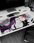 Demon Slayer Deskmat | Mousepad | Deskpad - Unbreakable Resolve - AniChan