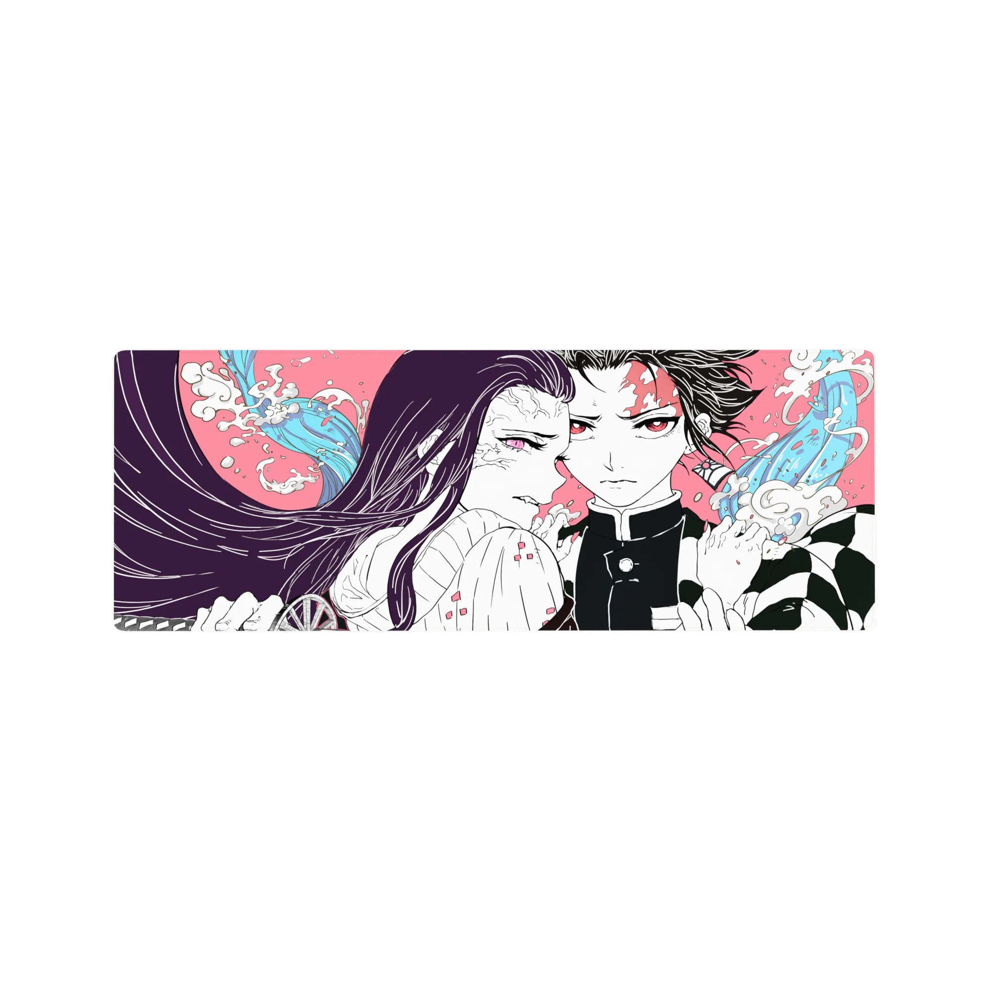 Demon Slayer Deskmat | Mousepad | Deskpad - Unbreakable Resolve - AniChan