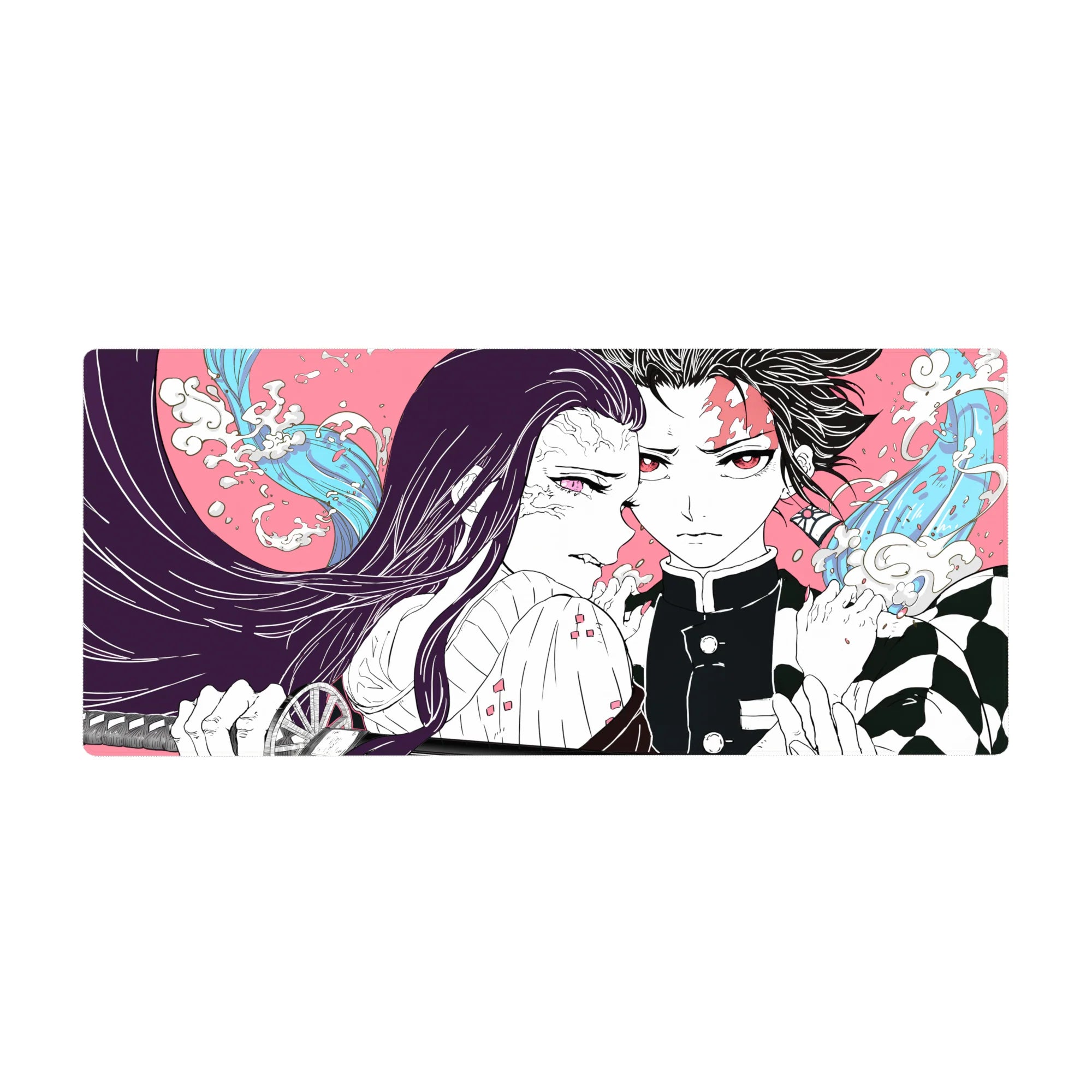 Demon Slayer Deskmat | Mousepad | Deskpad - Unbreakable Resolve - AniChan