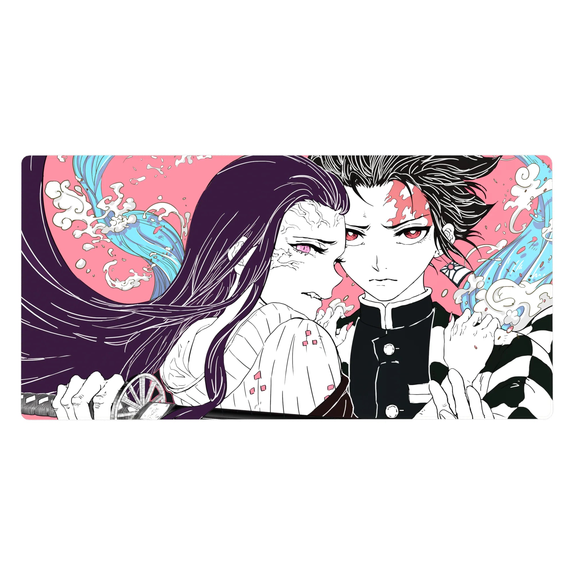 Demon Slayer Deskmat | Mousepad | Deskpad - Unbreakable Resolve - AniChan