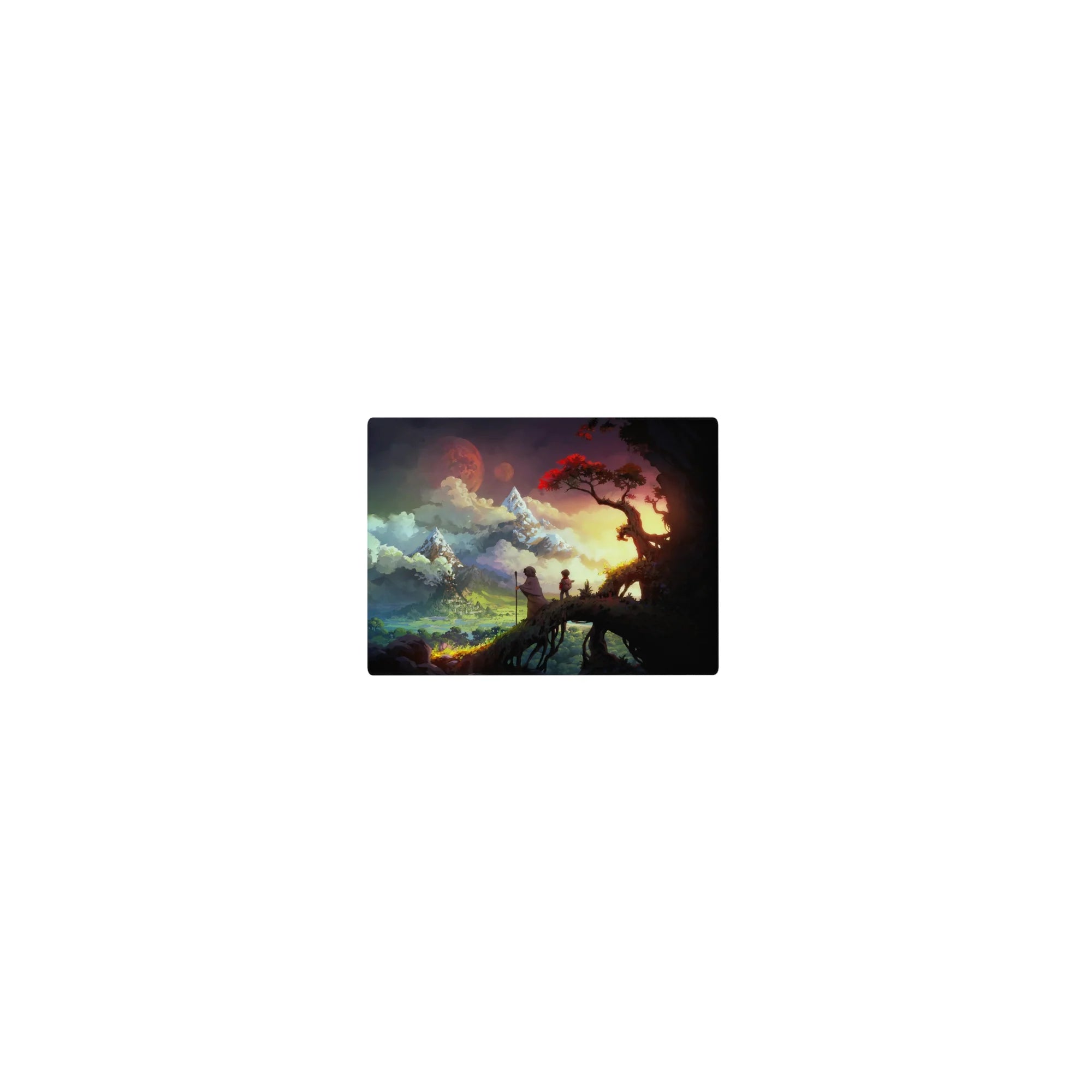 Fantasy Landscapes Deskmat | Mousepad | Deskpad - Journey Beyond