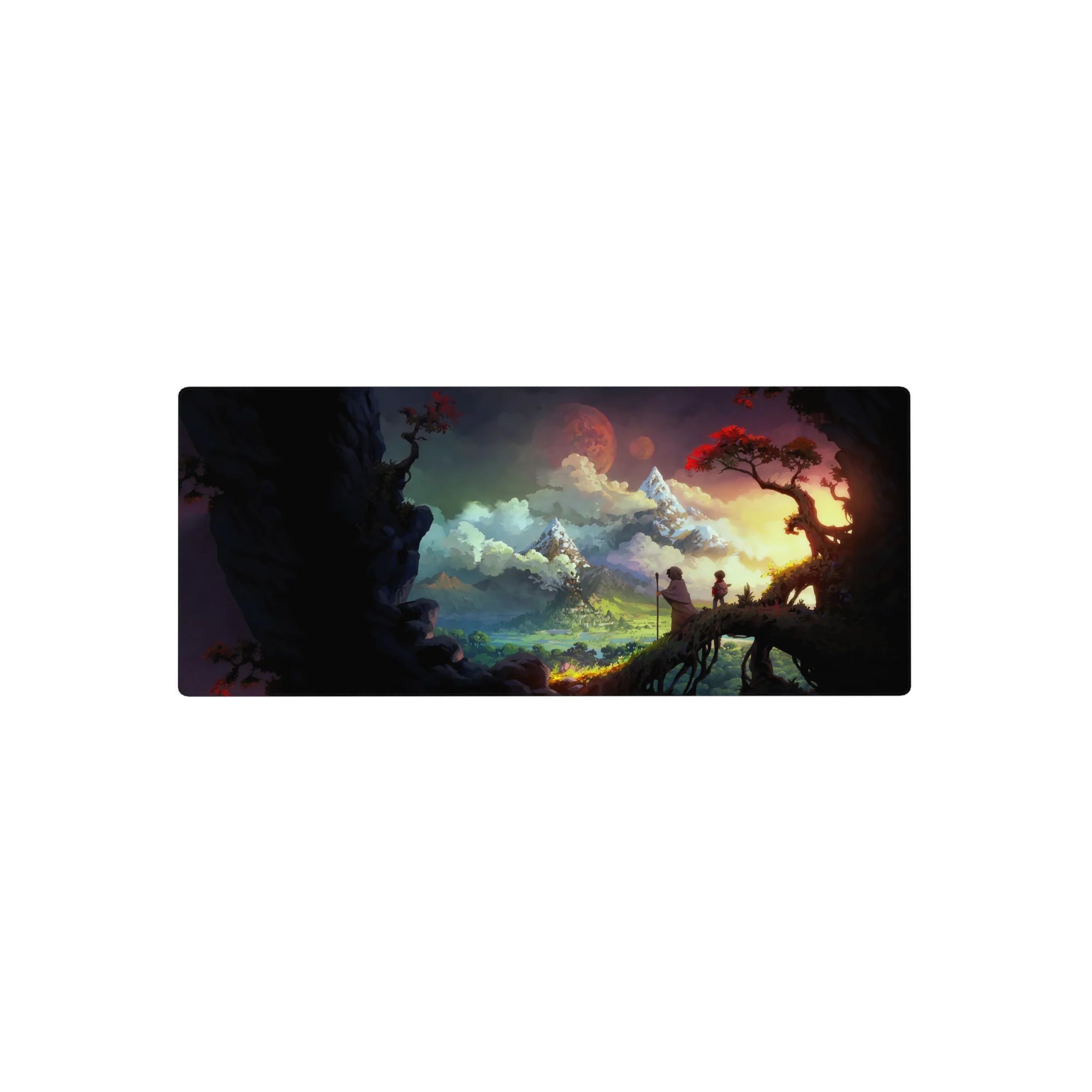 Fantasy Landscapes Deskmat | Mousepad | Deskpad - Journey Beyond