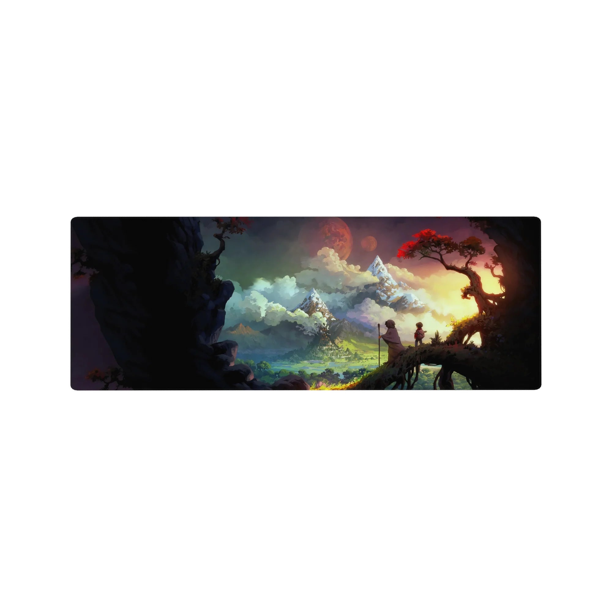 Fantasy Landscapes Deskmat | Mousepad | Deskpad - Journey Beyond