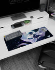 Demon Slayer Deskmat | Mousepad | Deskpad - Butterfly Dance in Moonlight - AniChan