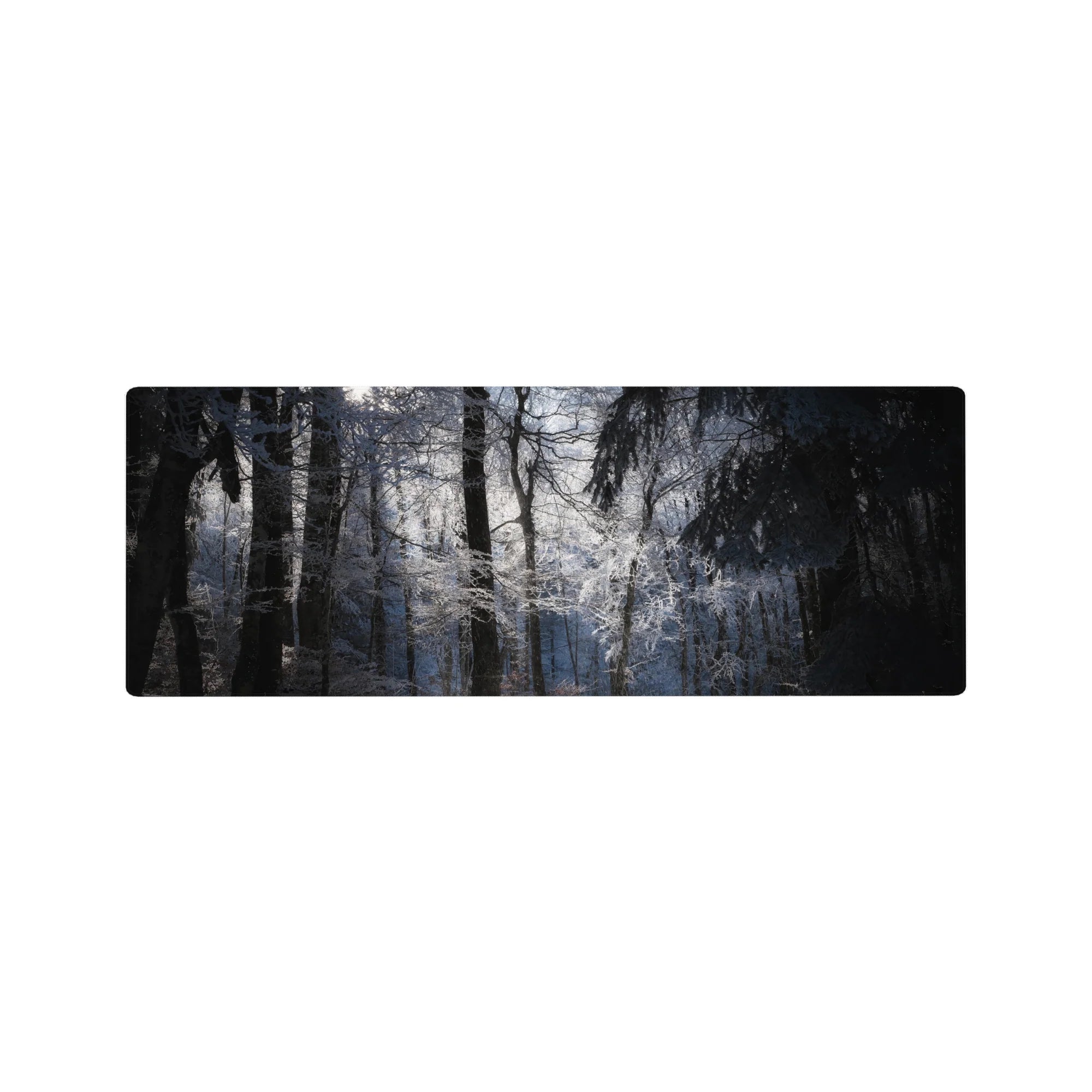 Nature Landscapes Deskmat | Mousepad | Deskpad - Frosted Tranquility