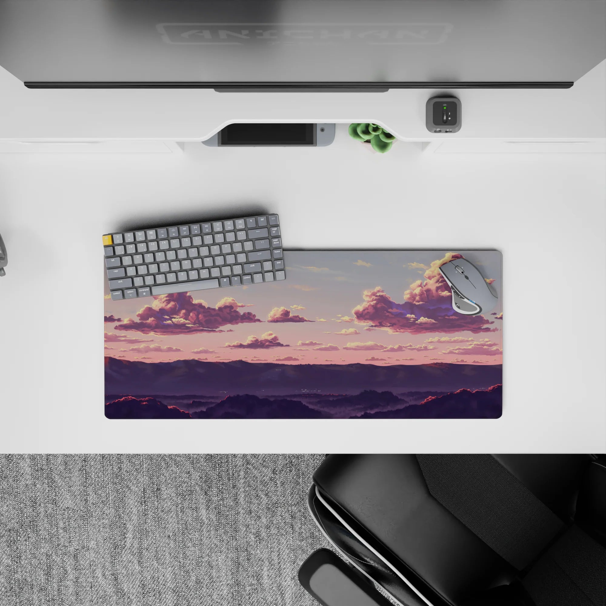 Fantasy Landscapes Deskmat | Mousepad | Deskpad - Sky of Tranquility