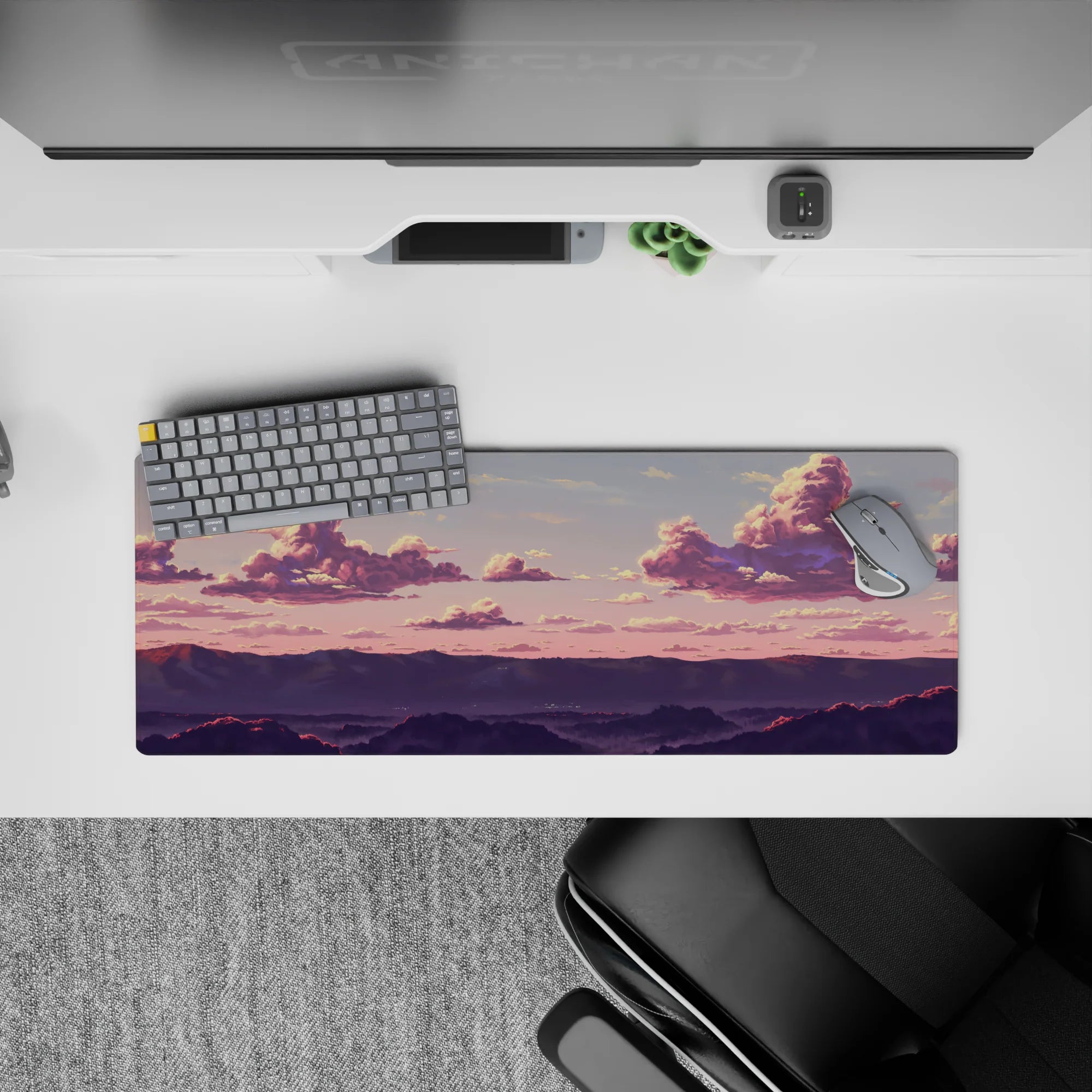 Fantasy Landscapes Deskmat | Mousepad | Deskpad - Sky of Tranquility