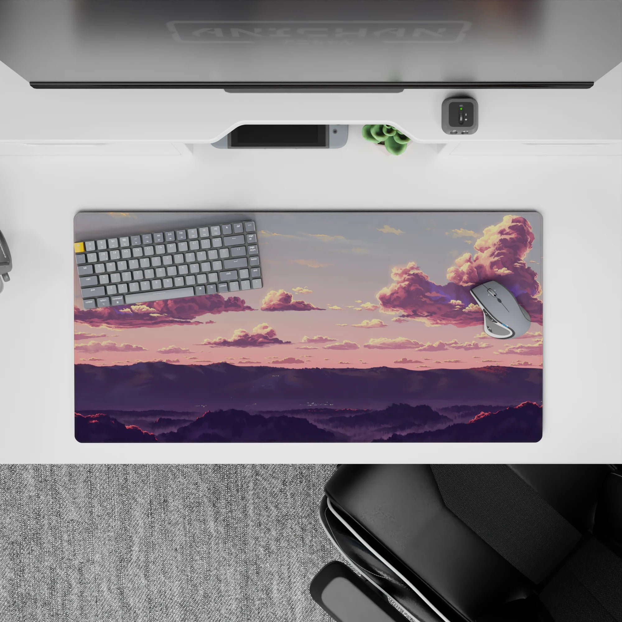 Fantasy Landscapes Deskmat | Mousepad | Deskpad - Sky of Tranquility