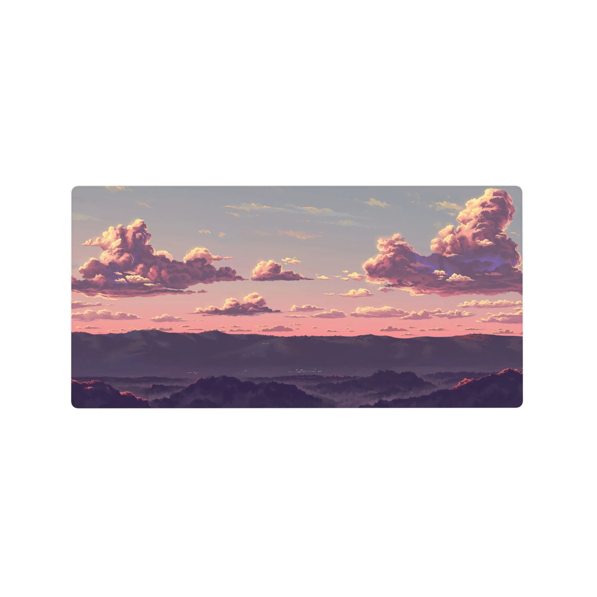 Fantasy Landscapes Deskmat | Mousepad | Deskpad - Sky of Tranquility