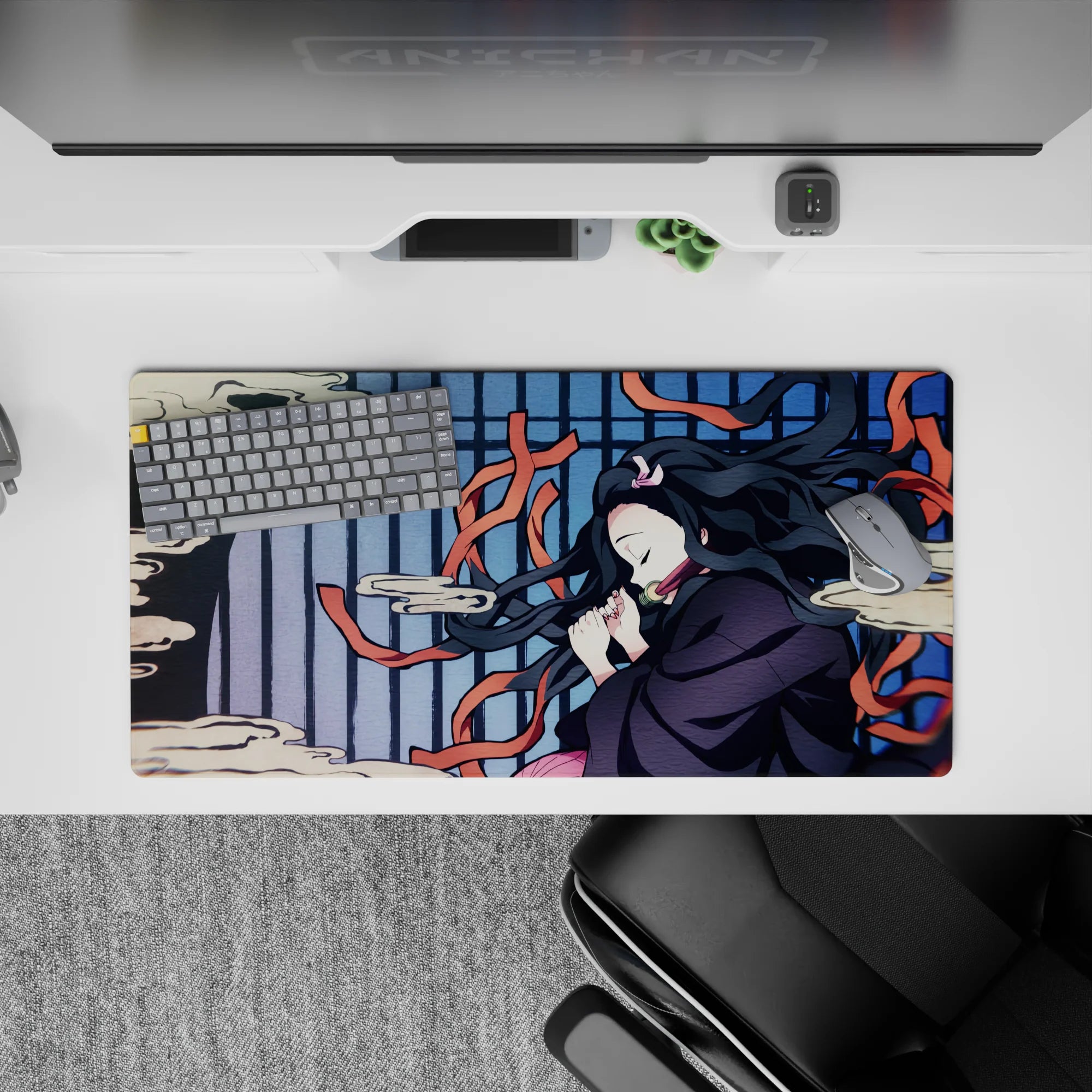 Demon Slayer Deskmat | Mousepad | Deskpad - Dreaming Nezuko - AniChan