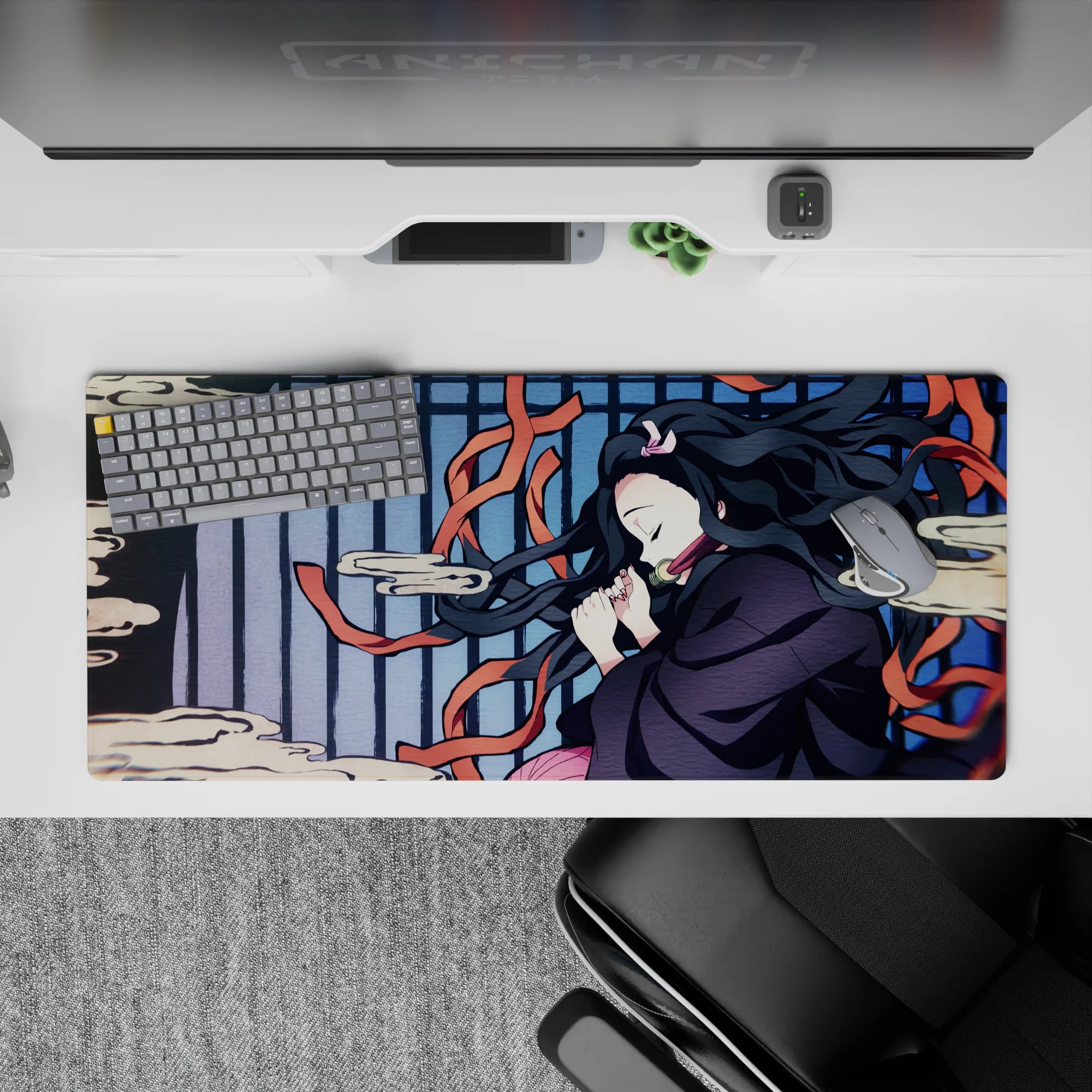 Demon Slayer Deskmat | Mousepad | Deskpad - Dreaming Nezuko - AniChan