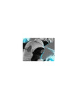 Classic anime mouse pad 14x10 inches with masked ninja, motion streaks, and clean dynamic action art.