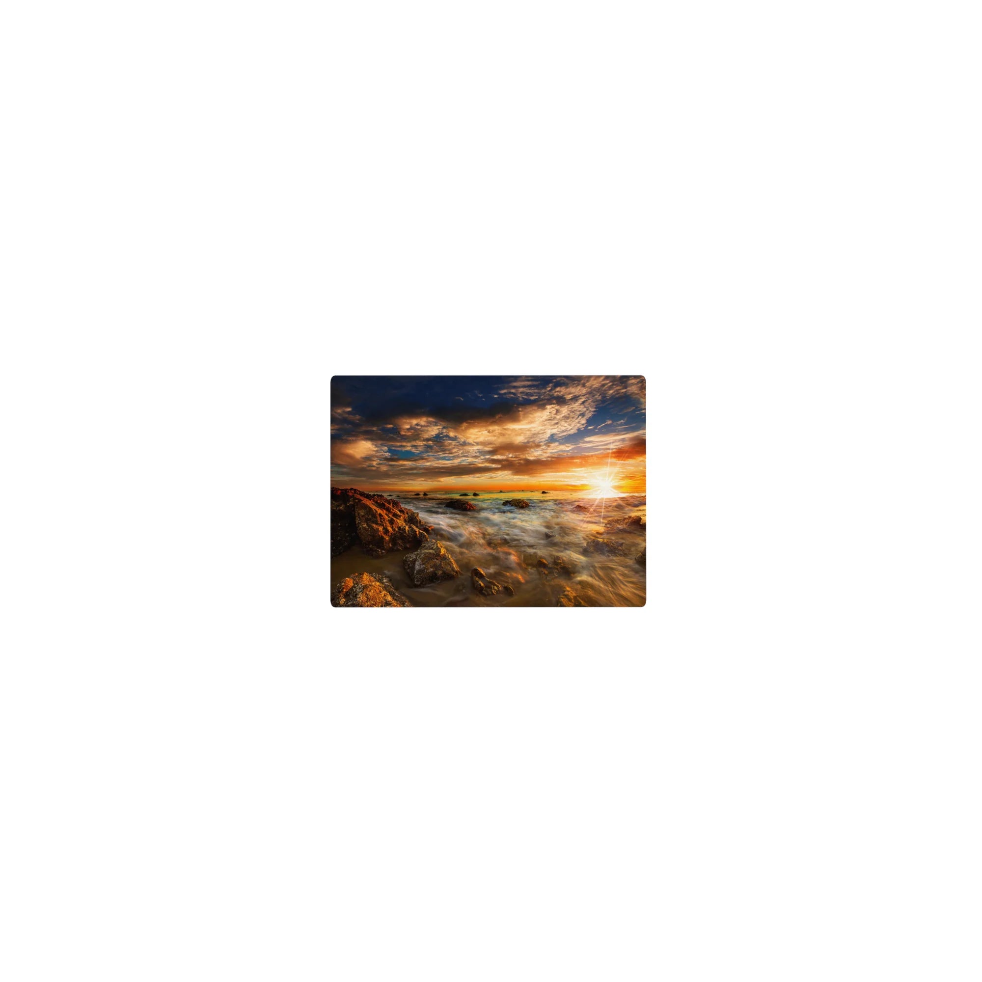 Nature Landscapes Deskmat | Mousepad | Deskpad - Golden Horizon