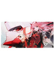 Darling In The Franxx Deskmat | Mousepad | Deskpad - Zero Two Fierce Unity - AniChan