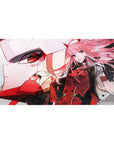 Darling In The Franxx Deskmat | Mousepad | Deskpad - Zero Two Fierce Unity - AniChan