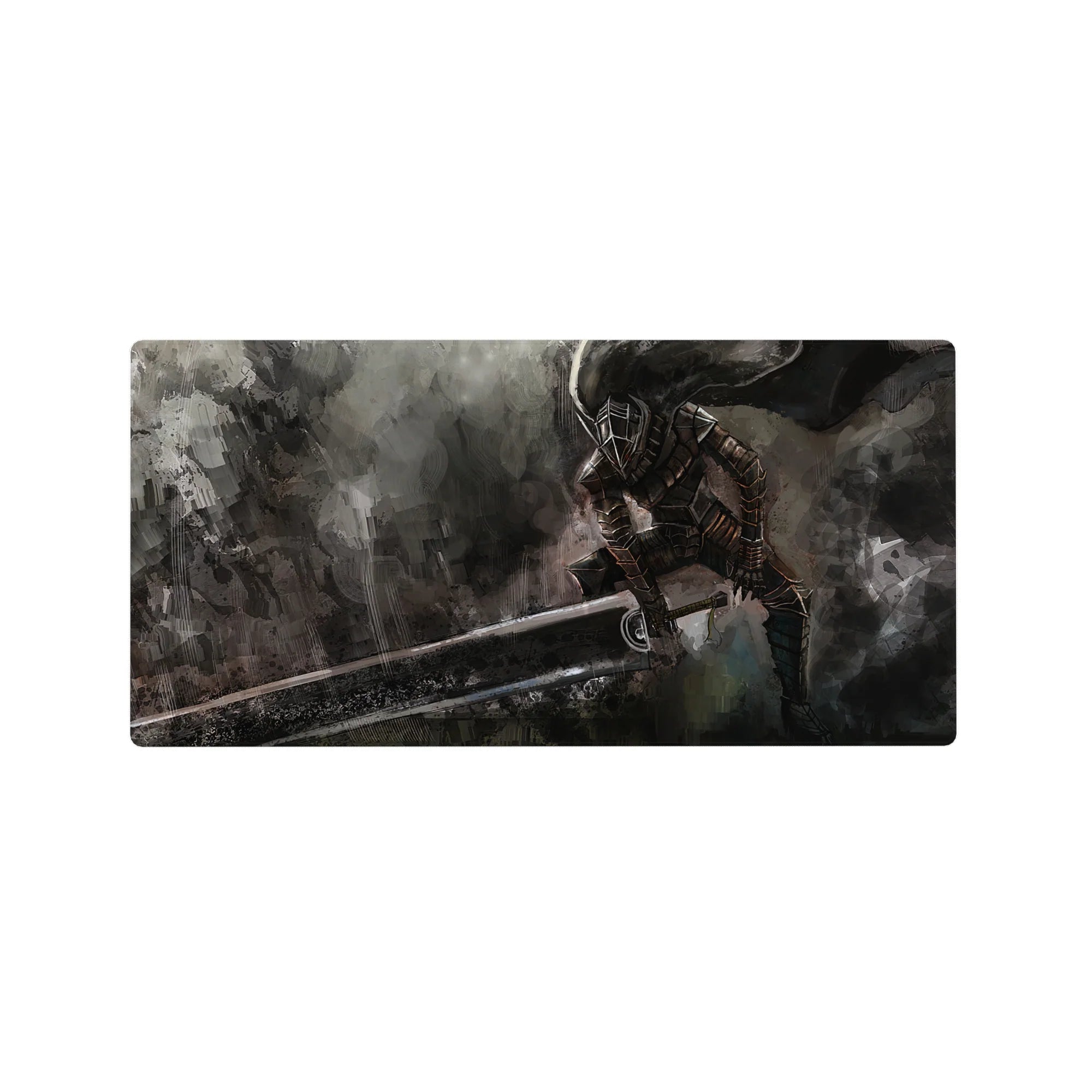 Berserk Deskmat | Mousepad | Deskpad - Berserker&#39;s Charge - AniChan