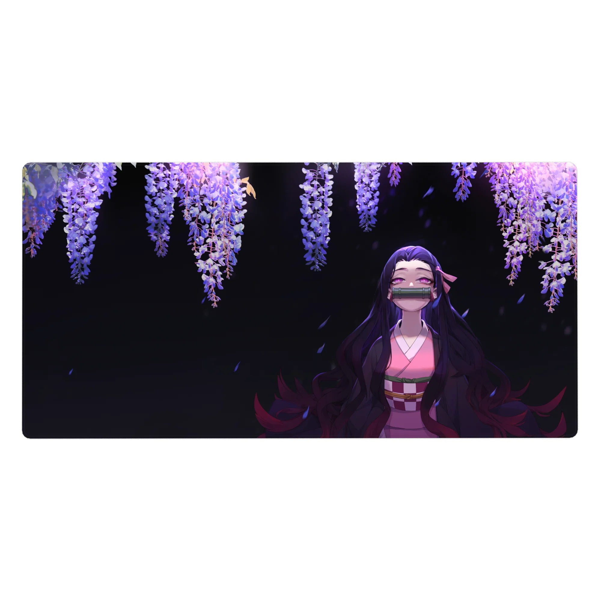 Demon Slayer Deskmat | Mousepad | Deskpad - Nezuko in Tranquil Bloom - AniChan