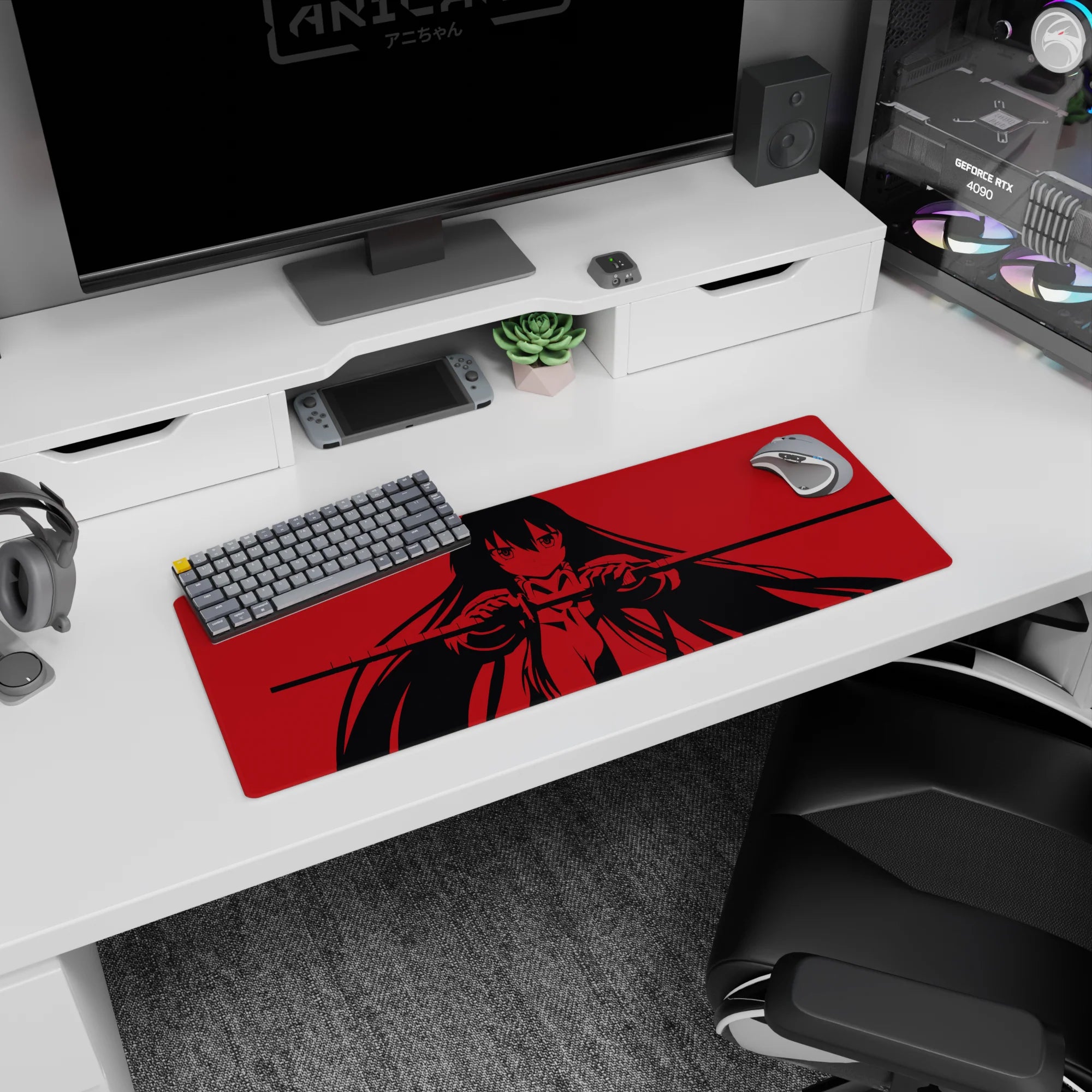 Akame ga Kill - Anime Mouse Pad and Desk Pad - Crimson Shadow