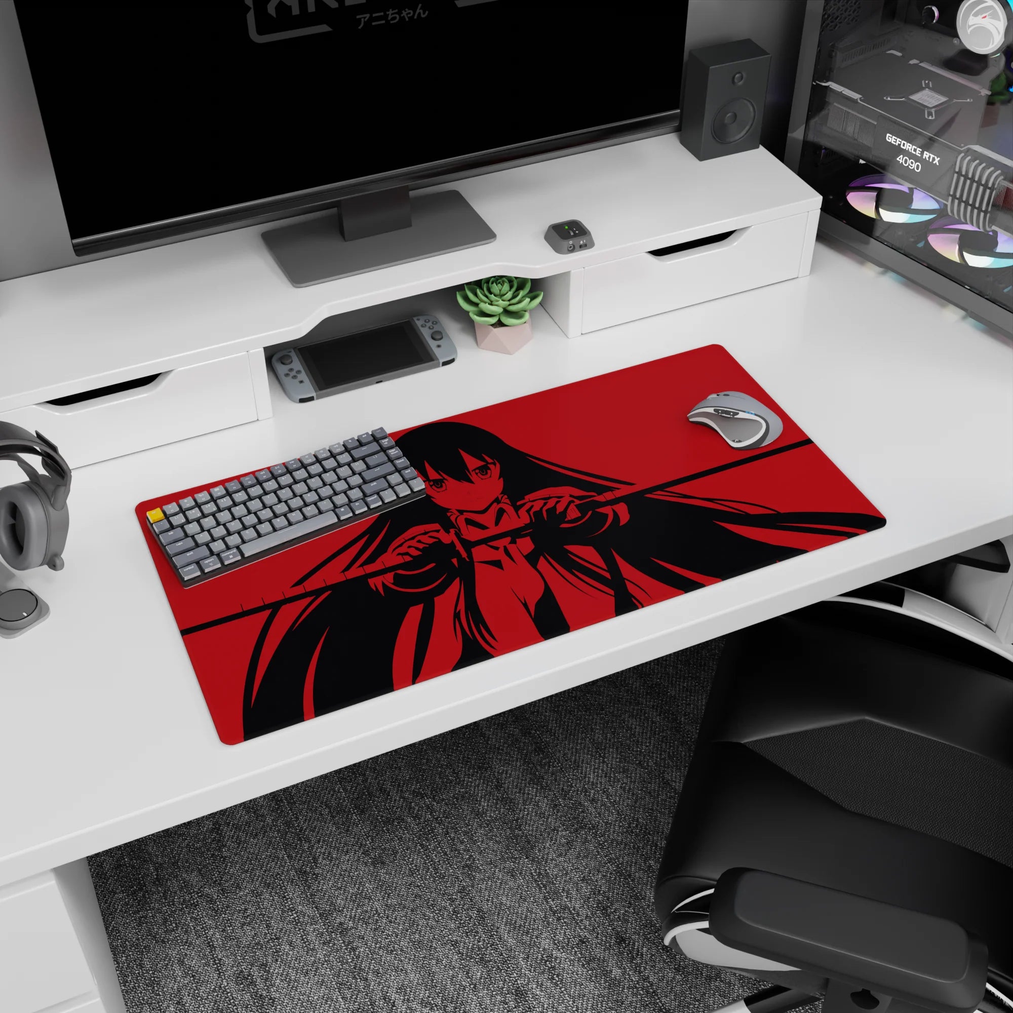 Akame ga Kill - Anime Mouse Pad and Desk Pad - Crimson Shadow