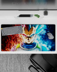 Dragon Ball Deskmat | Mousepad | Deskpad - Dual Power Vegeta - AniChan