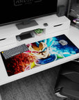 Dragon Ball Deskmat | Mousepad | Deskpad - Dual Power Vegeta - AniChan