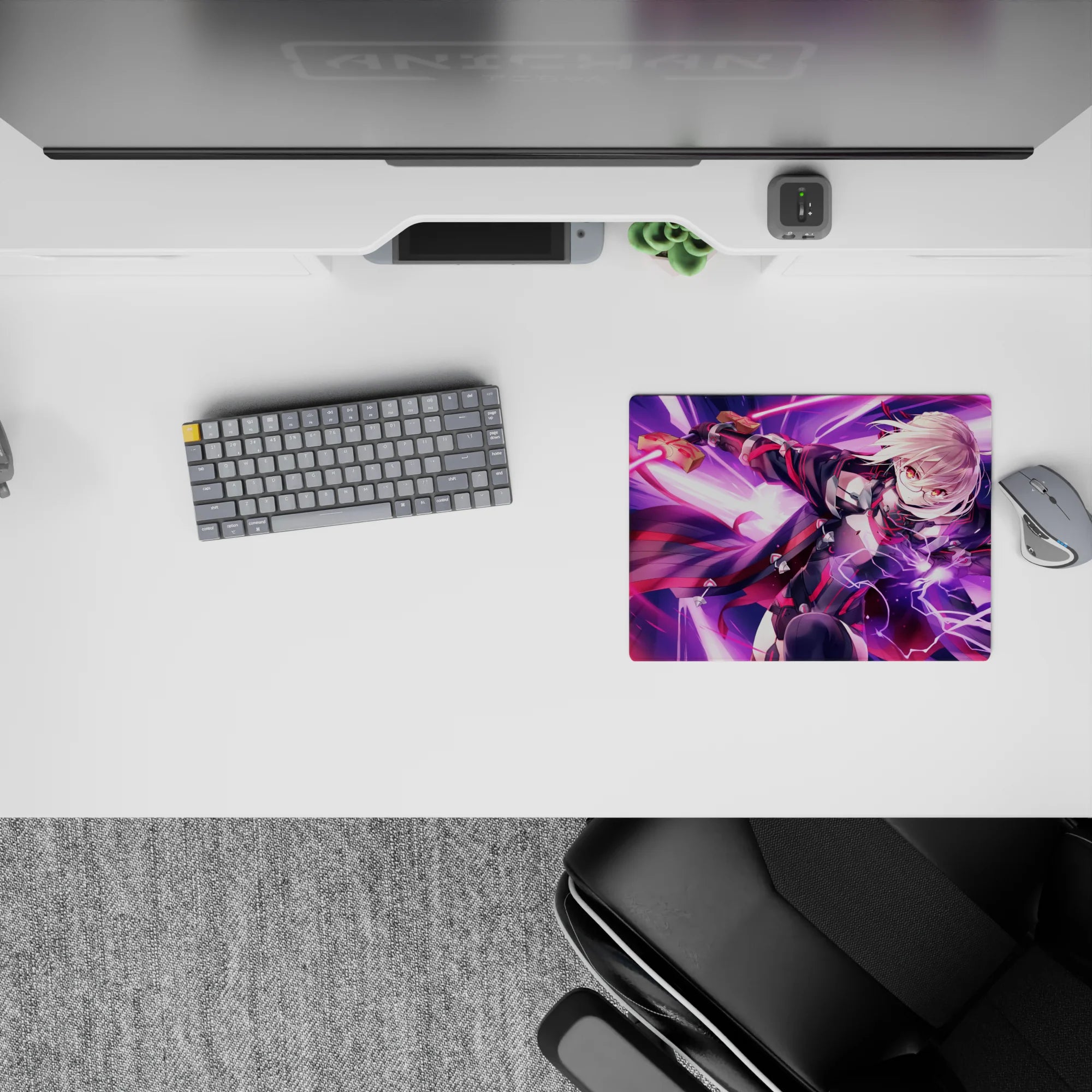 Fate Grand Order Deskmat | Mousepad | Deskpad - Lightning Shadow Strike - AniChan