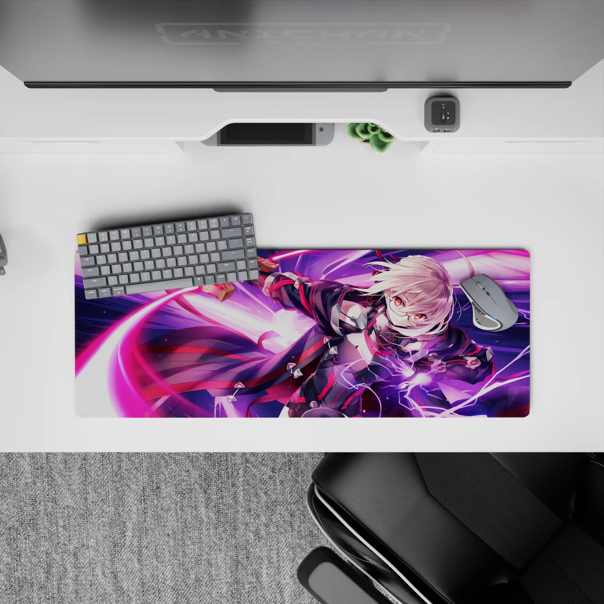 Fate Grand Order Deskmat | Mousepad | Deskpad - Lightning Shadow Strike - AniChan