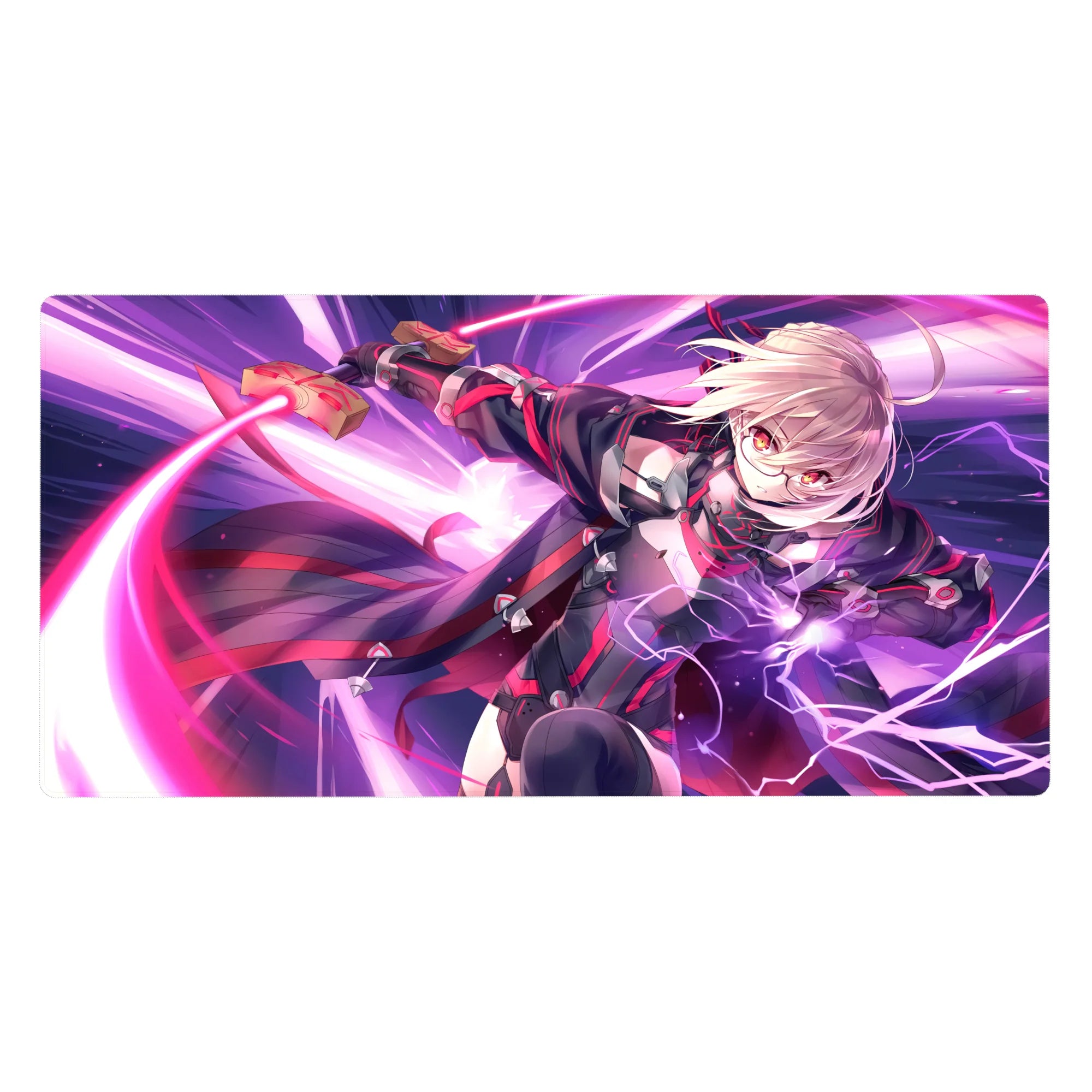 Fate Grand Order Deskmat | Mousepad | Deskpad - Lightning Shadow Strike - AniChan