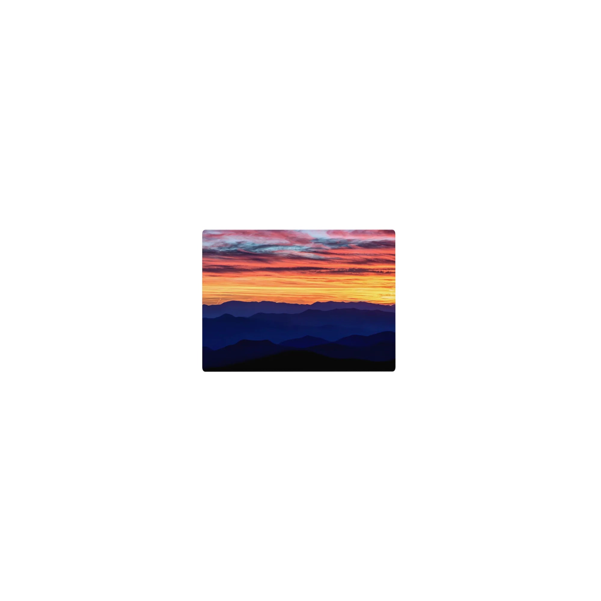 Vector Landscapes Deskmat | Mousepad | Deskpad - Sunset Horizon