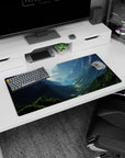 Fantasy Landscapes Deskmat | Mousepad | Deskpad - Valley of Serenity