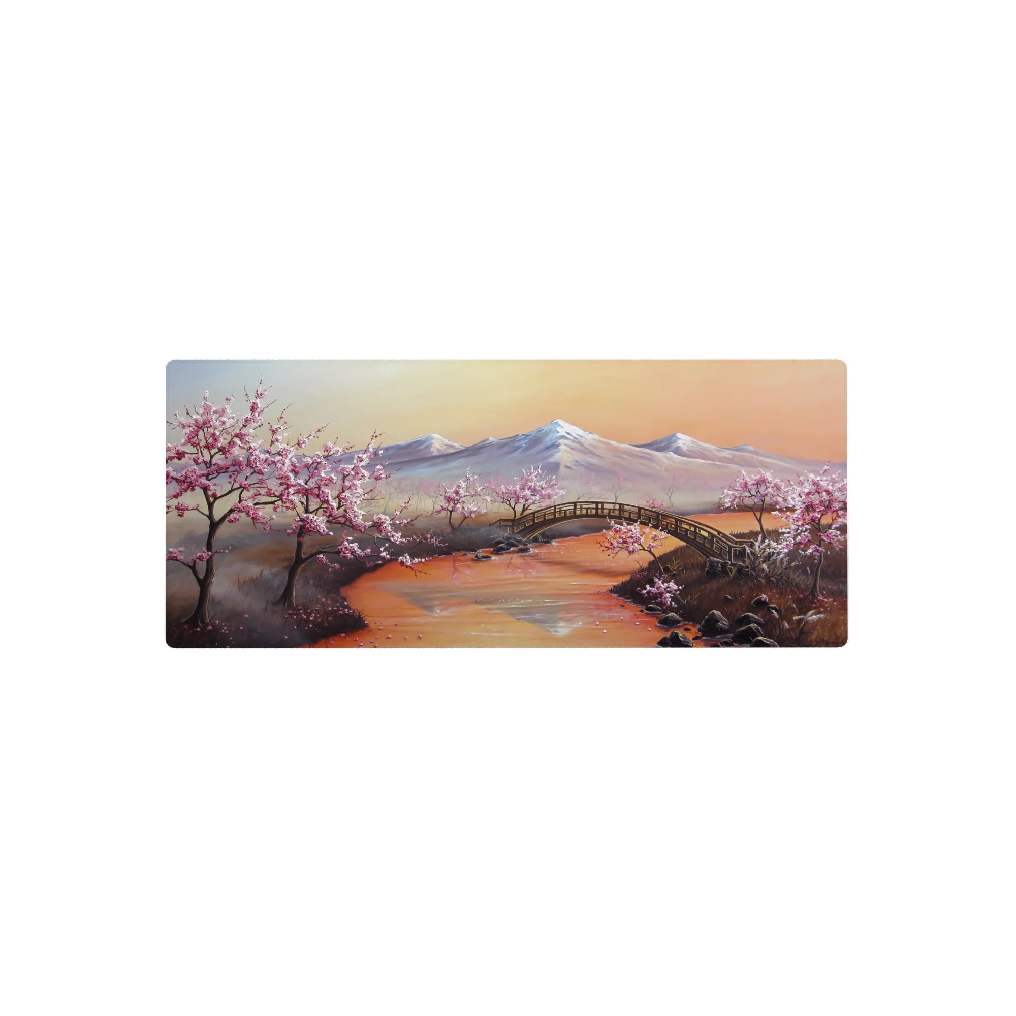 Zen-Japan Deskmat | Mousepad | Deskpad - Blossom Serenity - AniChan