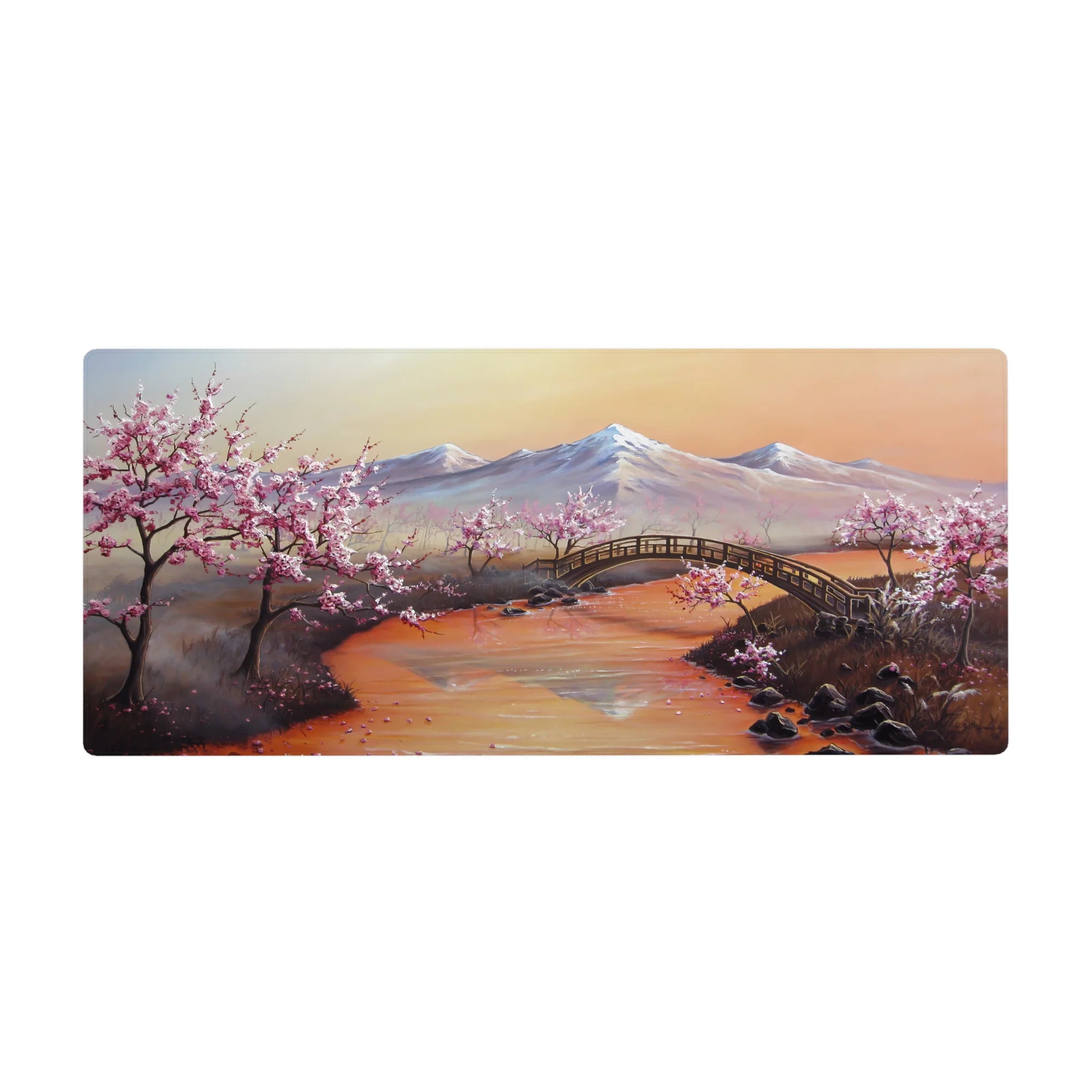 Zen-Japan Deskmat | Mousepad | Deskpad - Blossom Serenity - AniChan