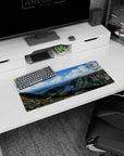 Nature Landscapes Deskmat | Mousepad | Deskpad - Cliffside Serenity