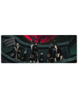 Naruto Shippuden Akatsuki desk mouse pad 32x12 inches with Itachi, Pain, Konan and red clouds.