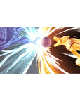 Naruto Shippuden clash design desk pad, glowing energy sphere, 40x20 inches.