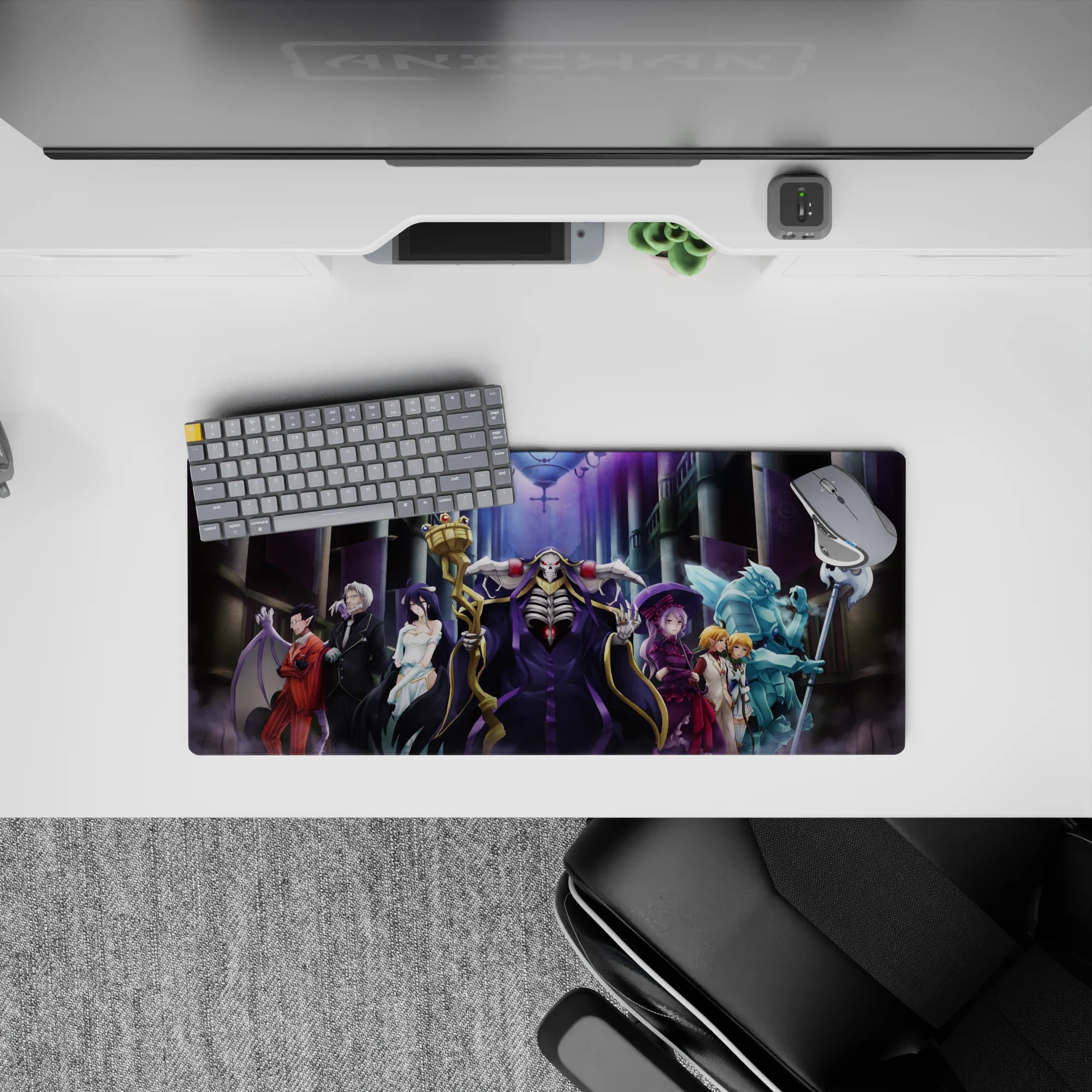 Overlord Deskmat | Mousepad | Deskpad - Nazarick&#39;s Elite - AniChan