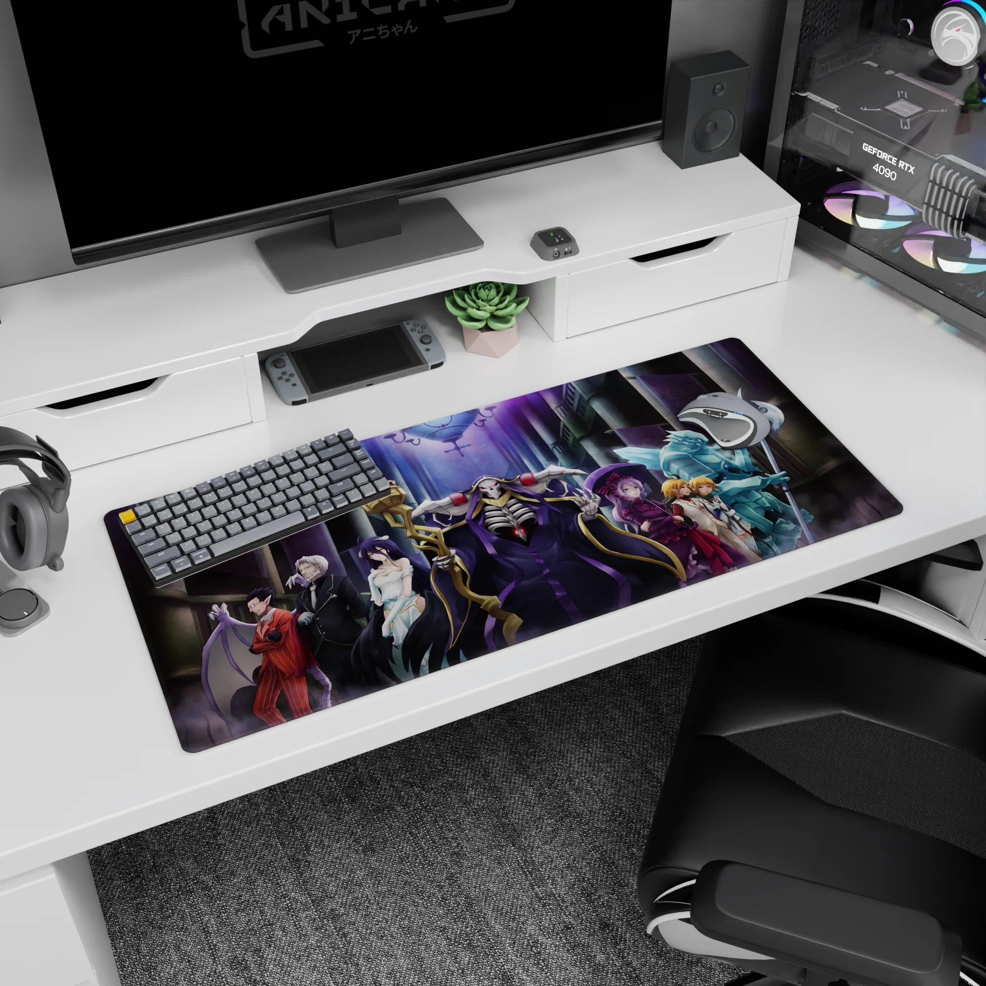 Overlord Deskmat | Mousepad | Deskpad - Nazarick's Elite - AniChan